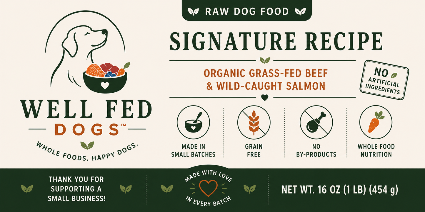 Signature Recipe (Raw) - 1 lb